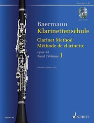 Clarinet Method, Op. 63 #1 Revised Edition Book with CD-P.O.P. cover
